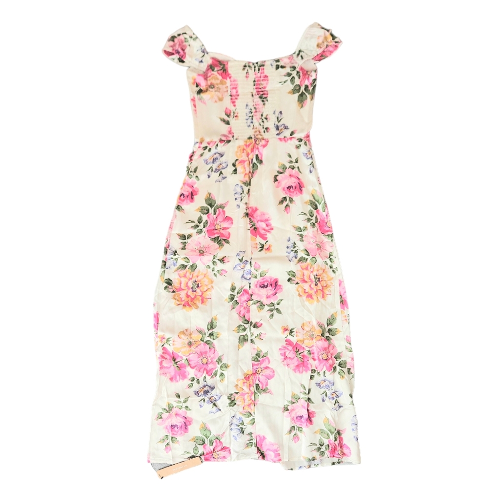 Reformation Genesis Silk Dress Giverny - Picture 6 of 12